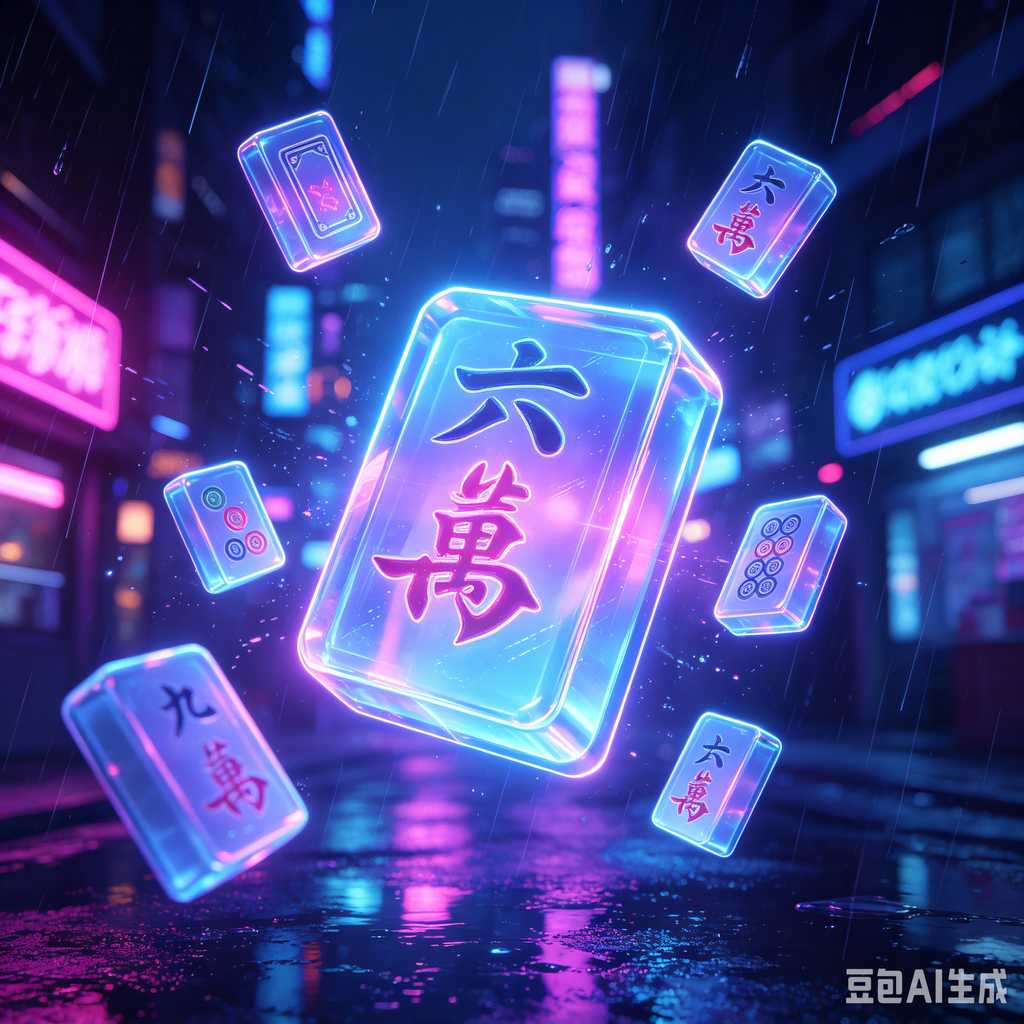 pink mahjong set