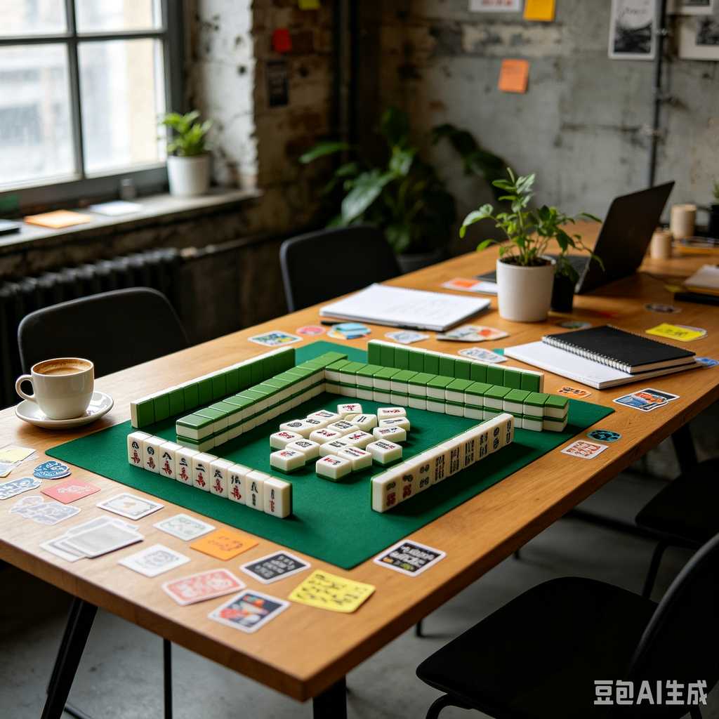 trending mahjong tiles set